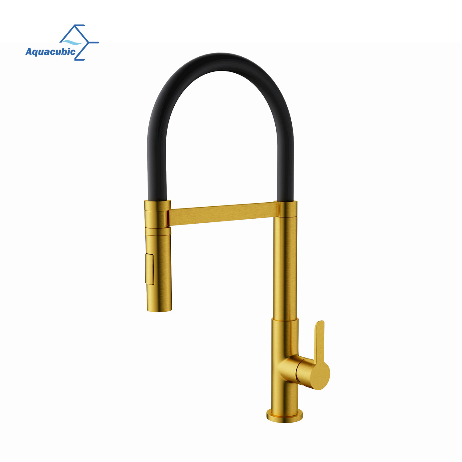 Guangzhou Flexible Hose Single Lever Vanity Pull Out Kitchen Faucet Black Water Tap Sink Mixer