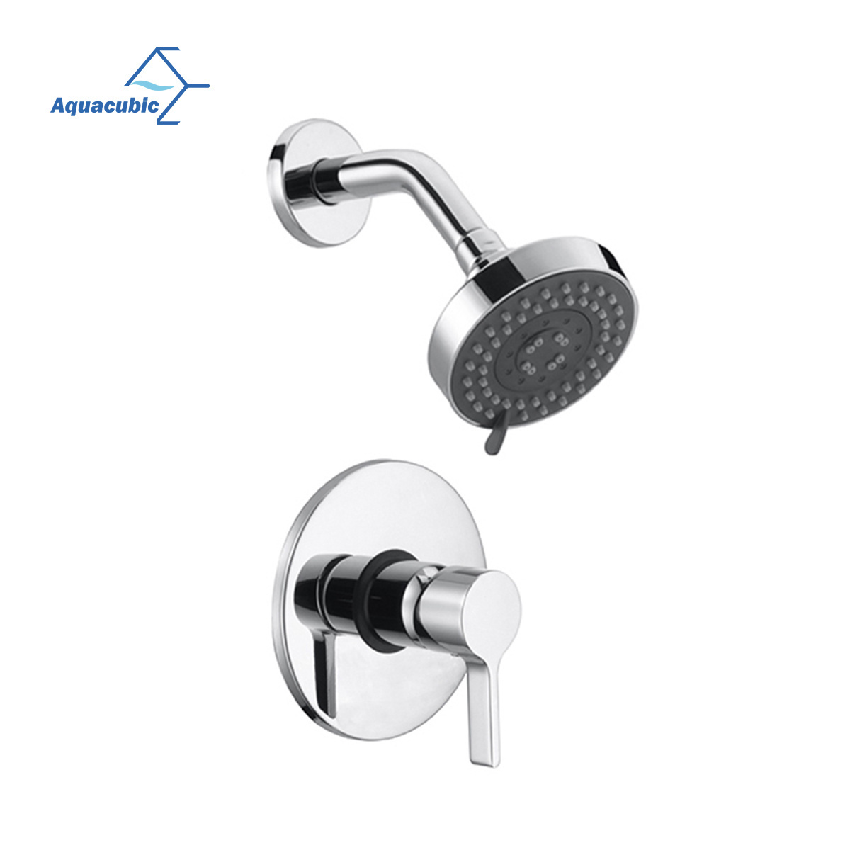 Aquacubic Pressure Balancing Valve Single Handle UPC wall mount Shower Faucet