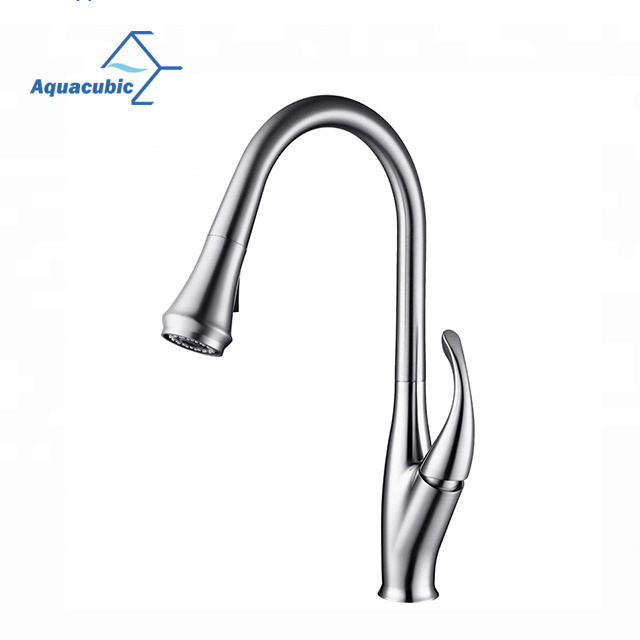 Aquacubic Commercial Pull Out Drinking Water Kitchen Sink Faucet