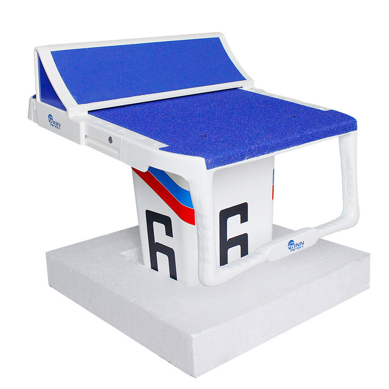 Starting Block Jumping Castle For Kids With Swimming Start Blocks Track And Field Brake Jump Cue Bouncy Break Jump Pool