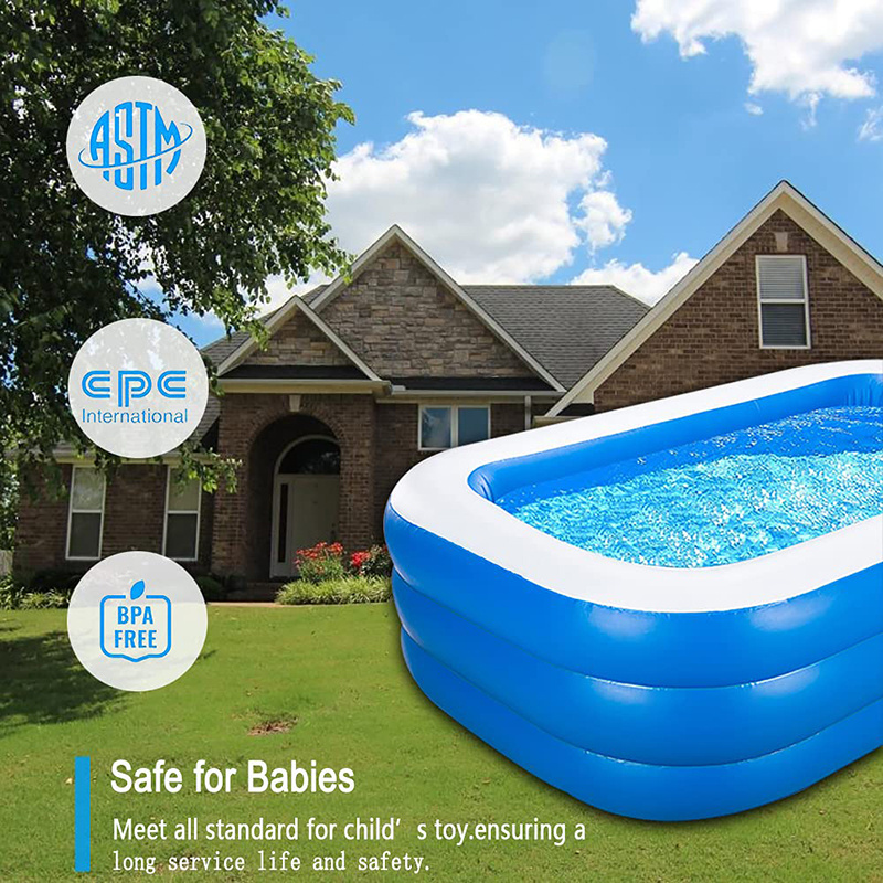 Factory Direct Multi-size Selection Backyard Family Automatic Adult Ring Swimming Pool Inflatable