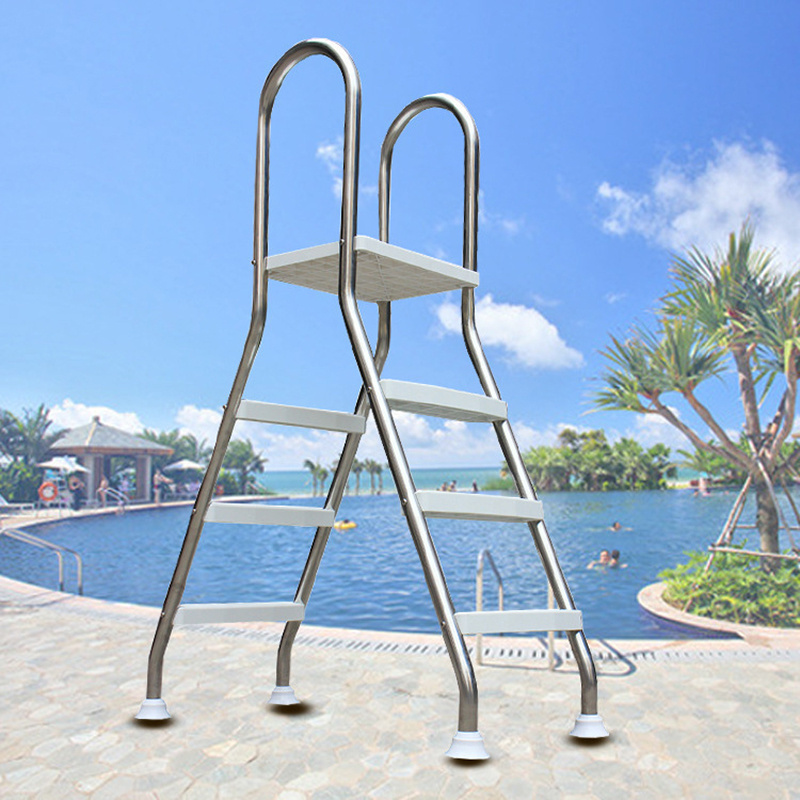 Aluminum Railings Handrails Railing Stainless Steel Removable Handrail For In-Ground Stairs Swimming Stair Plastic Pool