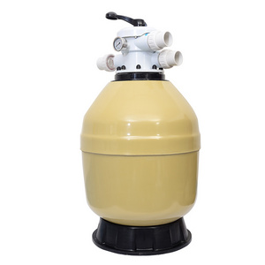 Gel Coat Top Mount Mechanical Mobile High Pressure Large Swimming Sand Pool Filter Assembly 4 Way Valve Above Ground 50 Sq Ft