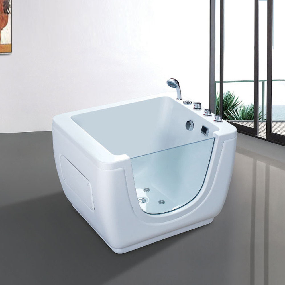 48 Inch Baby Spa Bath New Arrival Modern Custom White Acrylic  Baby Massage Bathtub