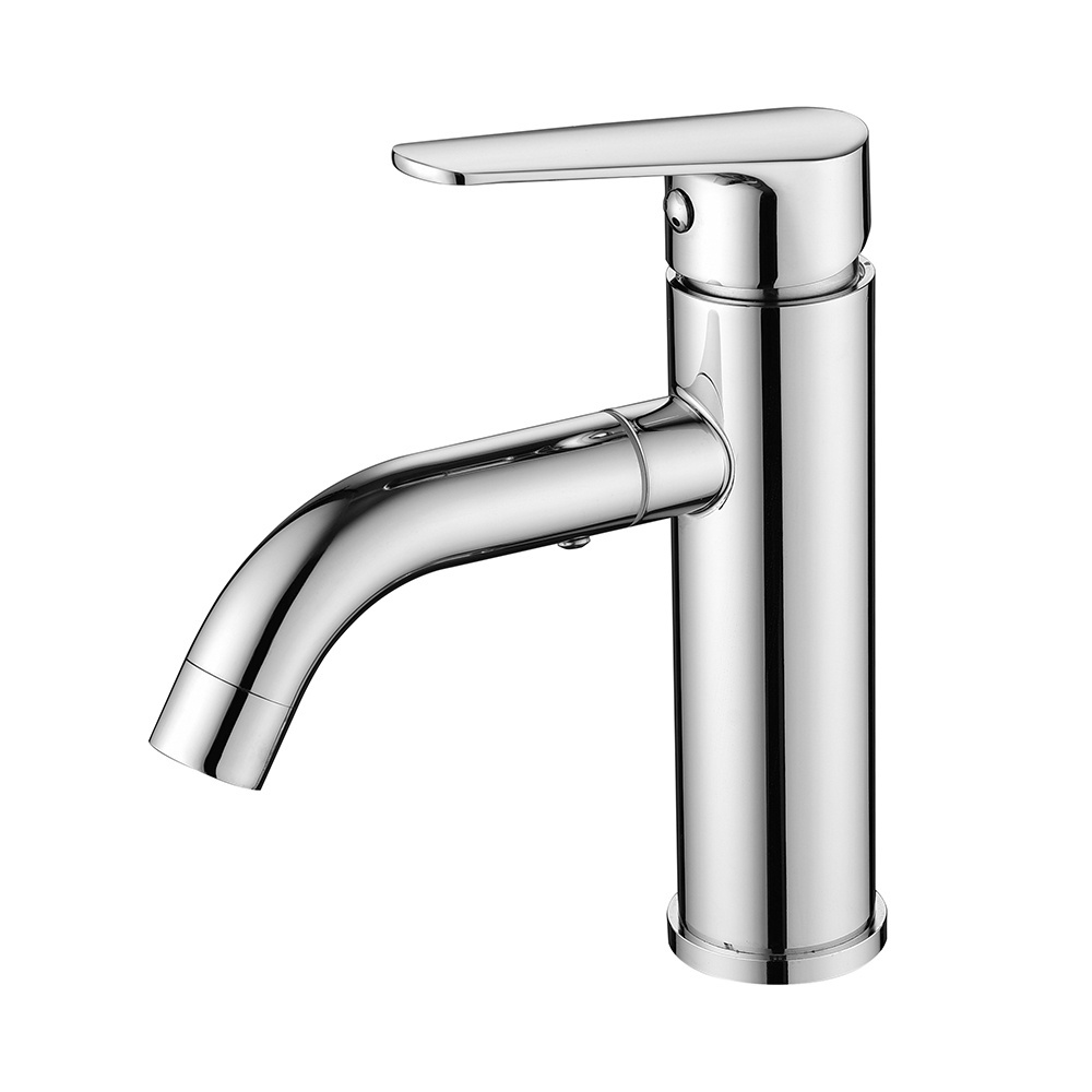 304 Stainless Steel Gun Metal Basin Mixer Tap Thermostatic Single Handle Wash Basin Tap Hot Cold Water Bathroom  Basin Faucet