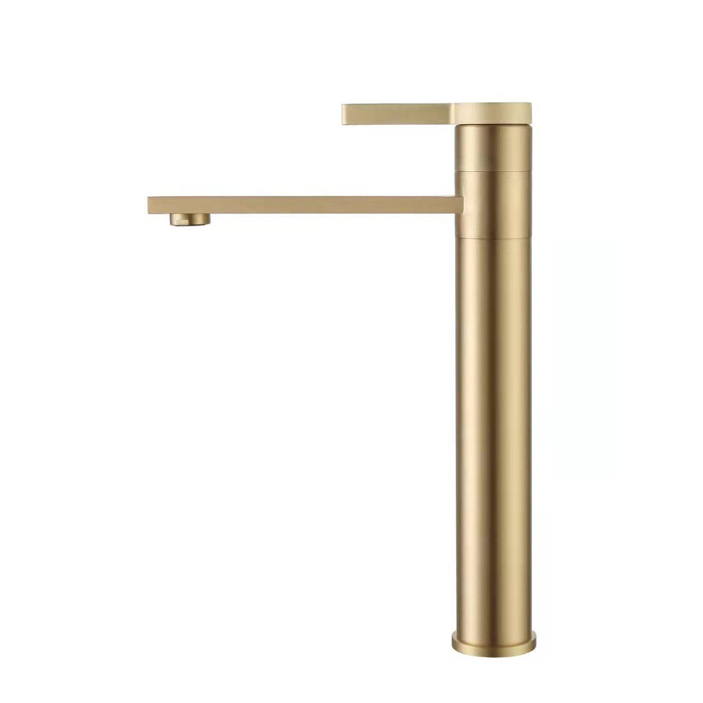 New Classic Style Gold Brass Basin Mixer Bathroom Basin Faucet Cold And Hot Water Mixer Sink Tap