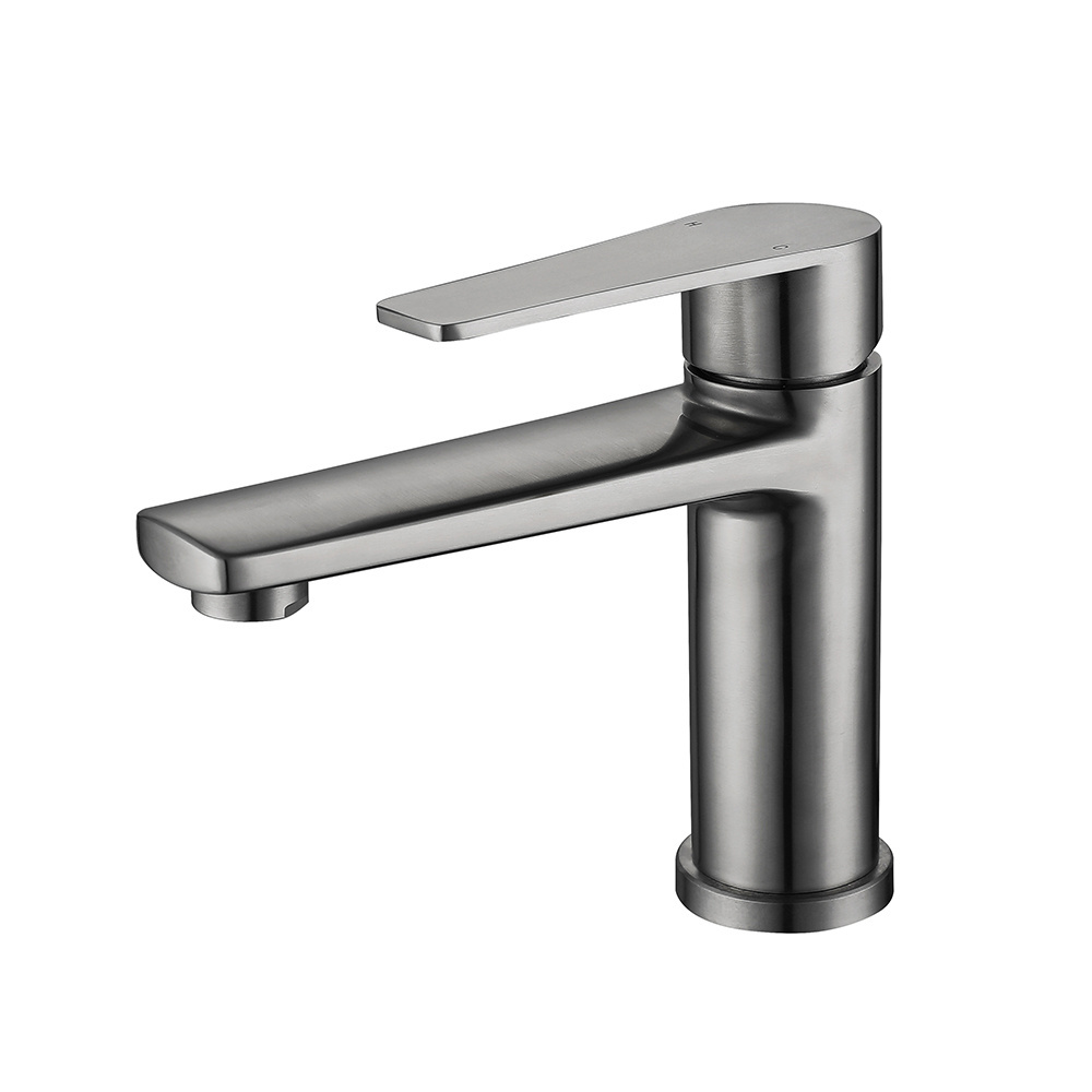 Modern Hot Sales Wholesale Project Supply Wash Basin Mixer Deck Mounted HighQuality Brushed Nickel Brass Faucet