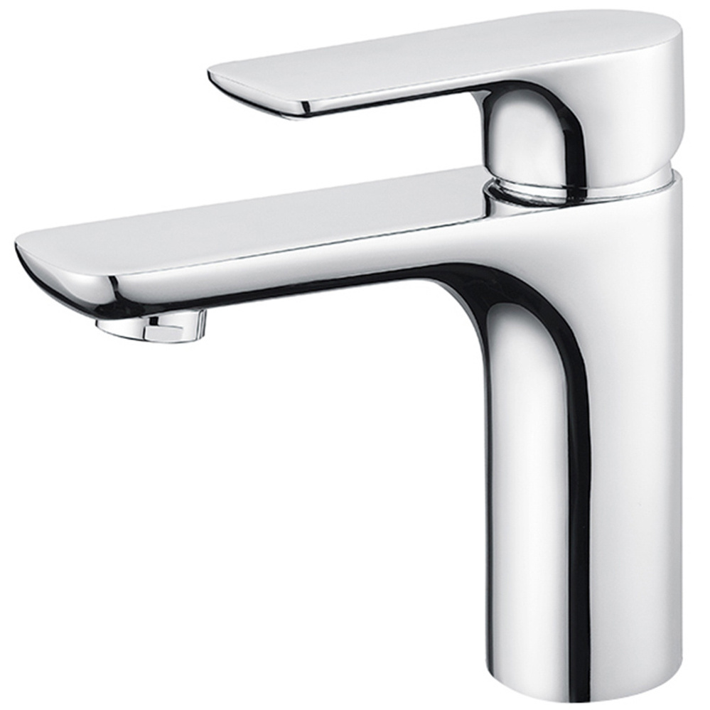 Modern Simple Design Cheap Solid Brass Gun Grey UPC Approval Basin Taps Bathroom Sink Faucets