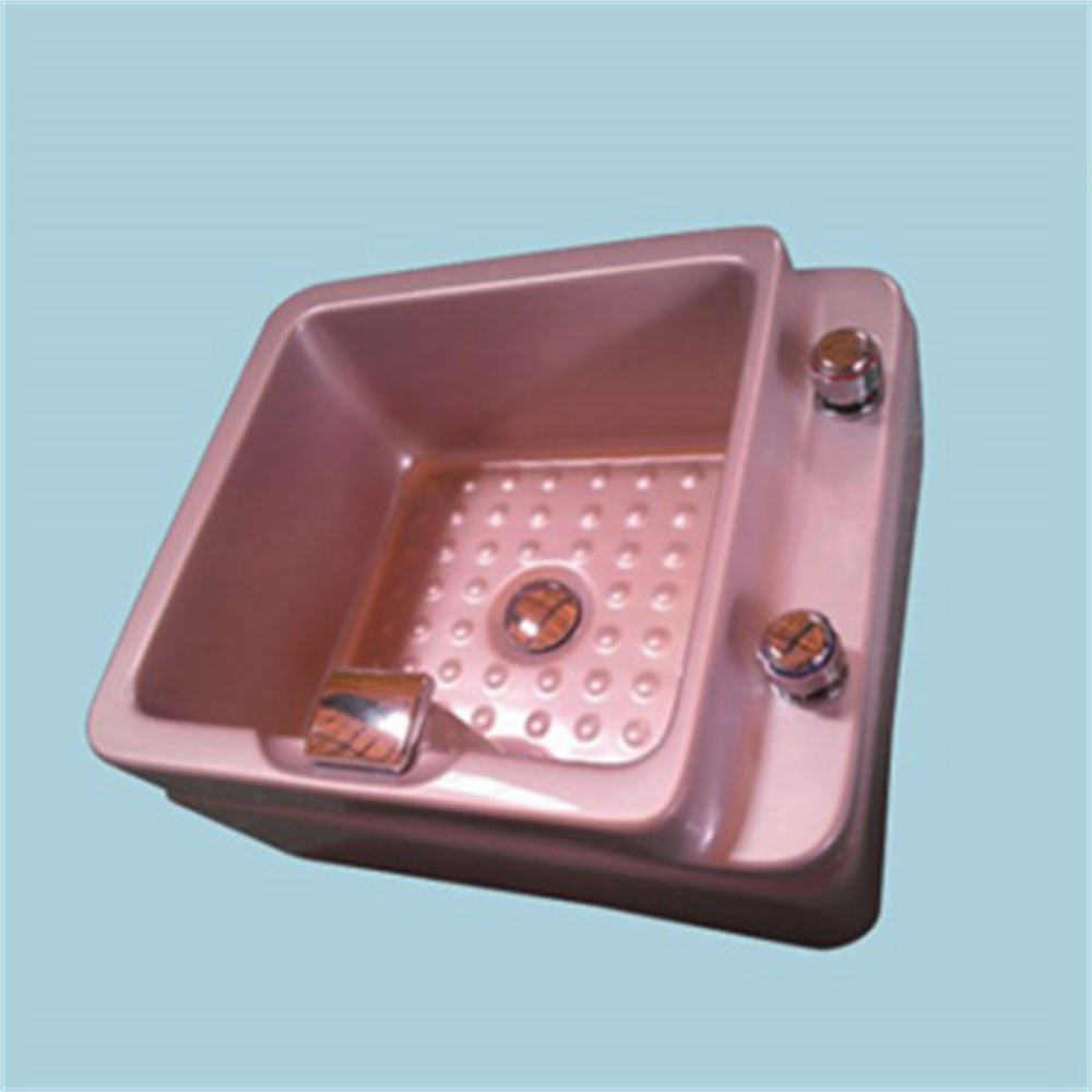 Foshan Factory Massage Footbath Acrylic Spa Sink Foot Pedicure Bowl Foot Spa Tub For Beauty And Salon With Pillow