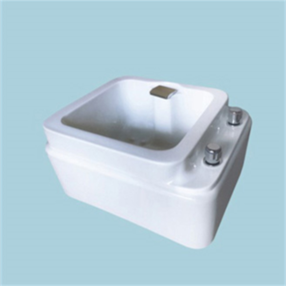 Foshan Factory Massage Footbath Acrylic Spa Sink Foot Pedicure Bowl Foot Spa Tub For Beauty And Salon With Pillow