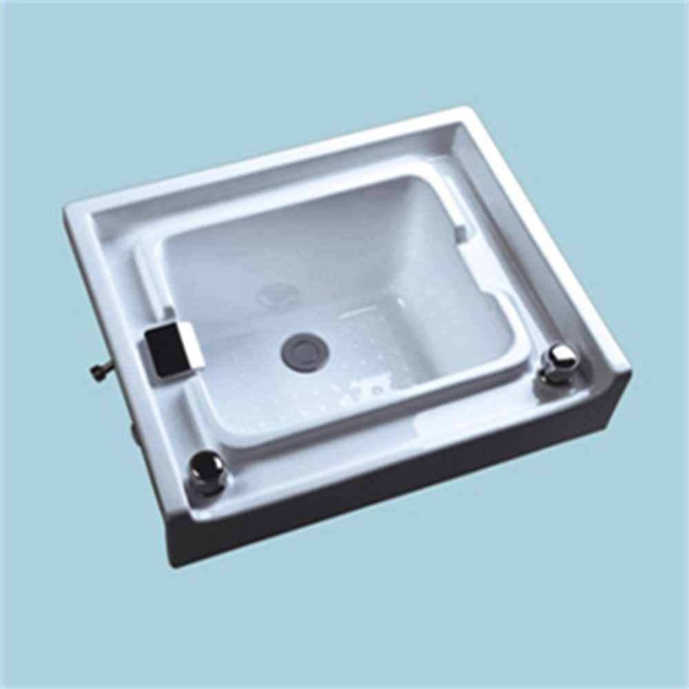 Beauty Spa Tub Plumbing Whirlpool Pipeless Jet Foot Bath Massage Salon Pedicure Sink For Sale