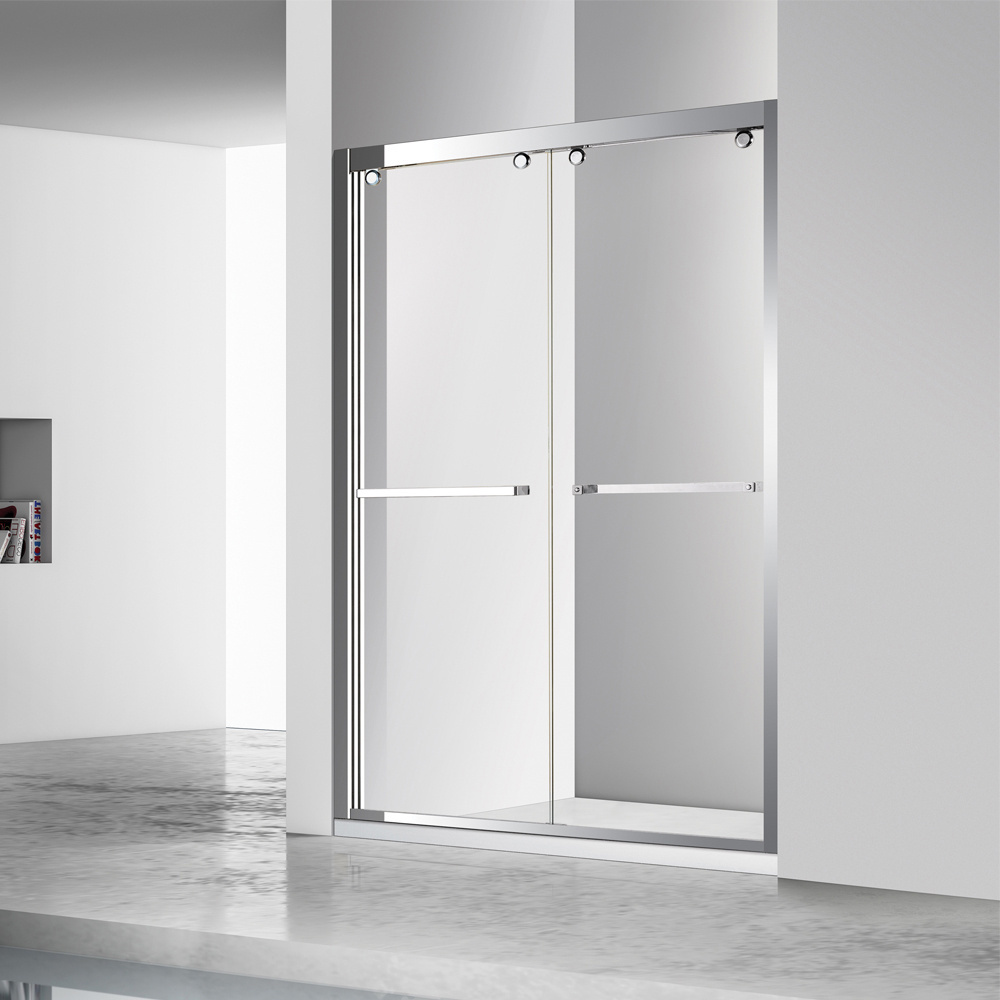 Simple Modern Bath Shower Room Use Toughened Safty Glass Shower Enclosure Door OEM