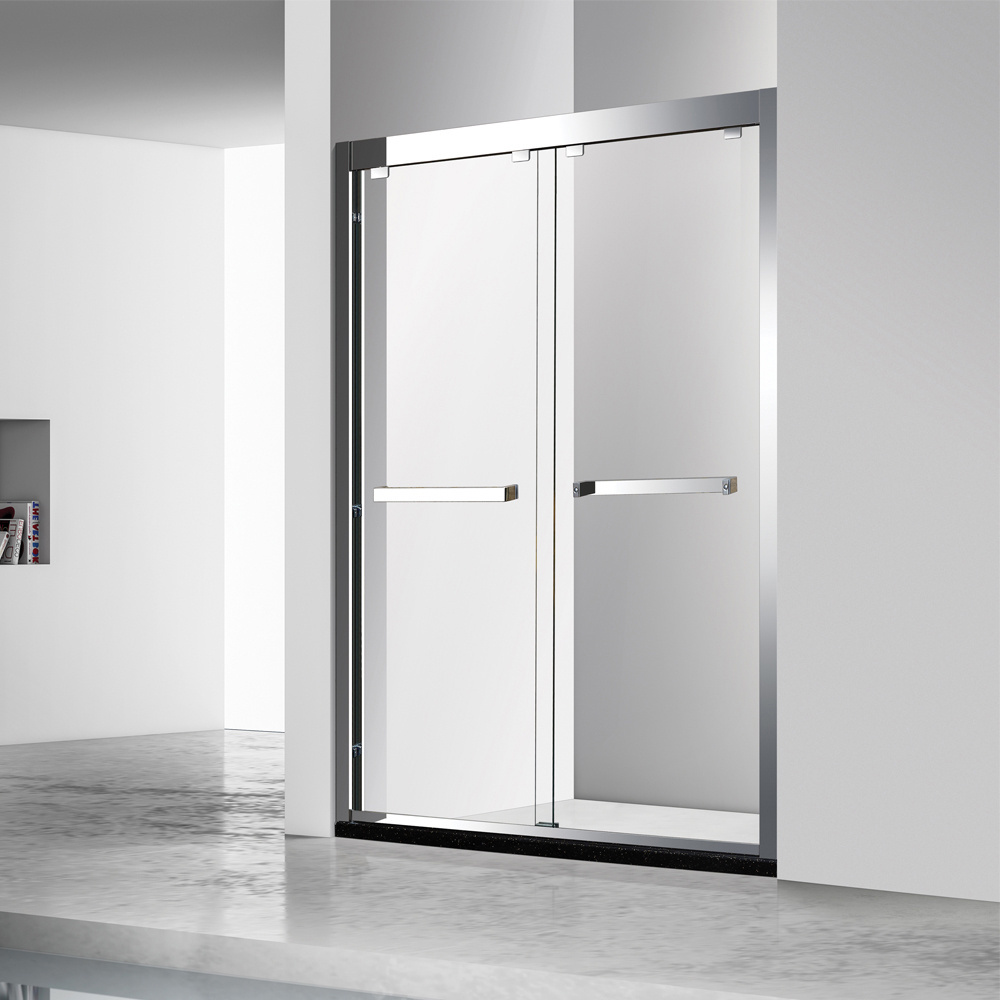 Simple Modern Bath Shower Room Use Toughened Safty Glass Shower Enclosure Door OEM