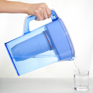 Large capacity pitcher 0 TDS 6-Stage filtration system water filter pitcher with water quality meter