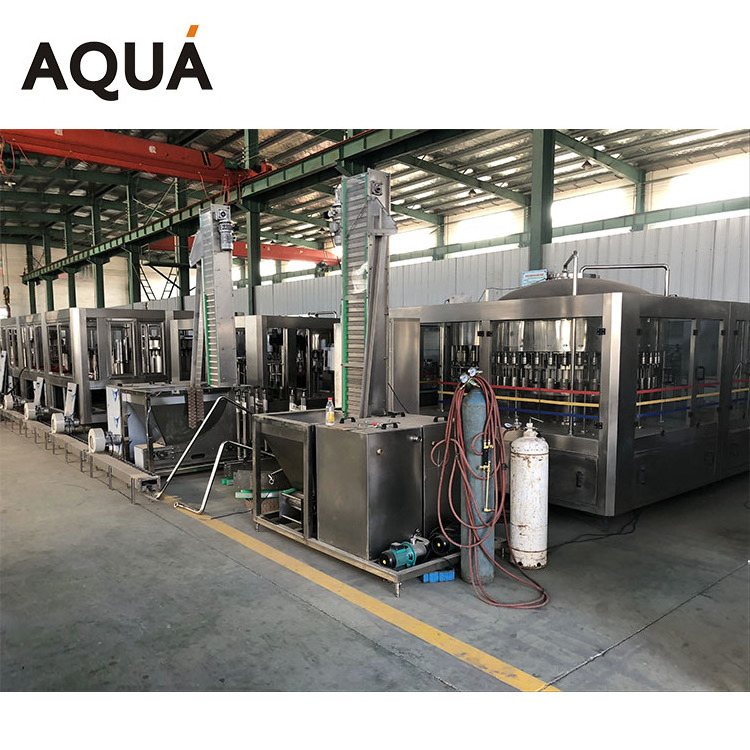 Integrated lemonade/orange fruit juice bottling plant/filling machine/production line