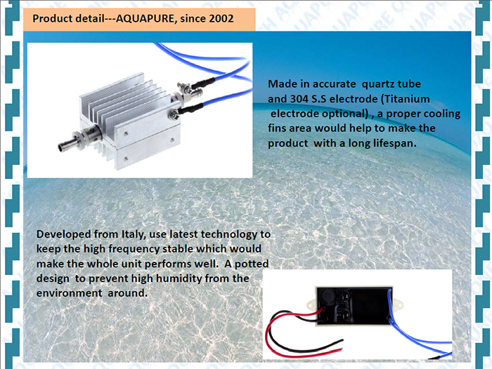 12VDC Ozone Generator Spare Parts for Medical Ozone