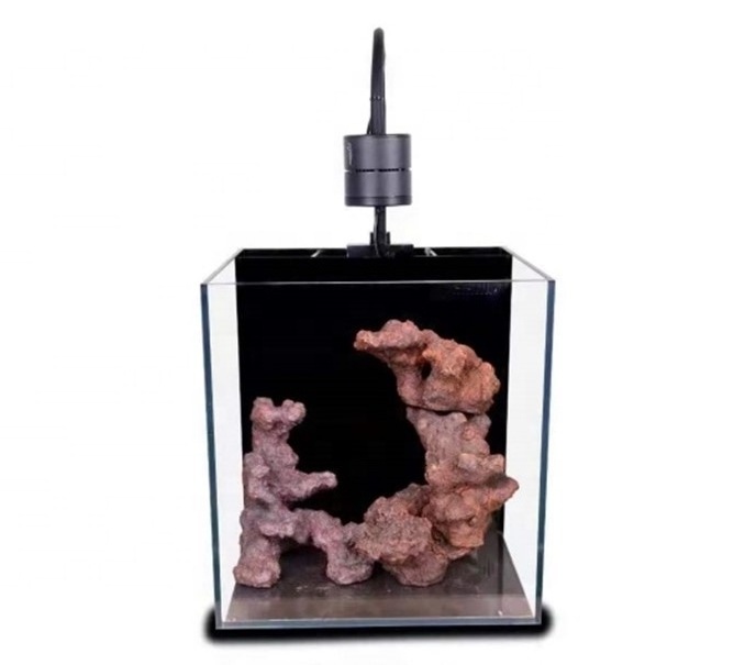 Nano Aquarium Fish Tank Sets with Back Filter and LED Aquarium Lights Reef Lights