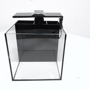 02 big promotion A.S. Hot selling Customized Sizes Desktop Aquarium Fish Tank Nano Reef Tank Sets ultra clear glass