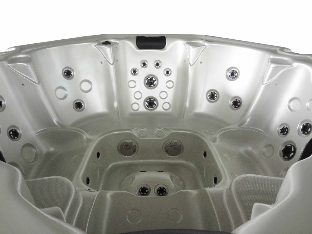 Best redetube outdoor spa  hexagon hot tub with pillow