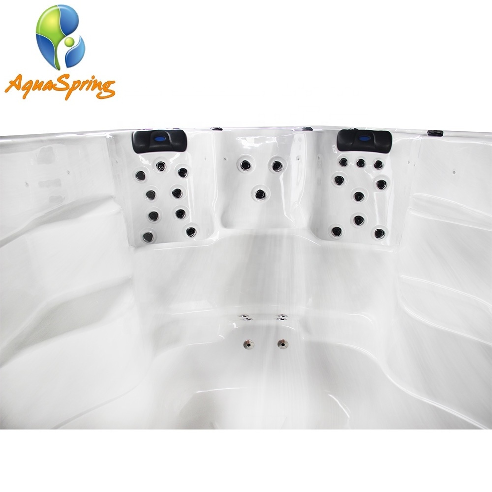 Aquaspring spas Hot sale acrylic used swim spa endless pool