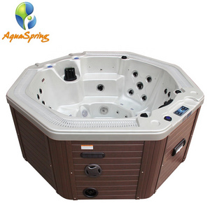 Fiberglass hot tub shells with audio system for family and party