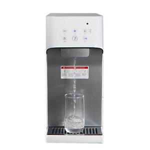 Most popular modern mini POU desktop hot and cold UF filter system water dispenser