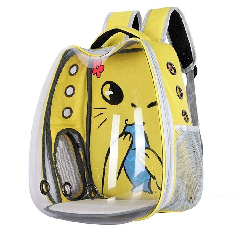 Transparent Bubble Bag Small Dog Backpack Carrier Space Capsule Pet Carrier for Hiking Travel