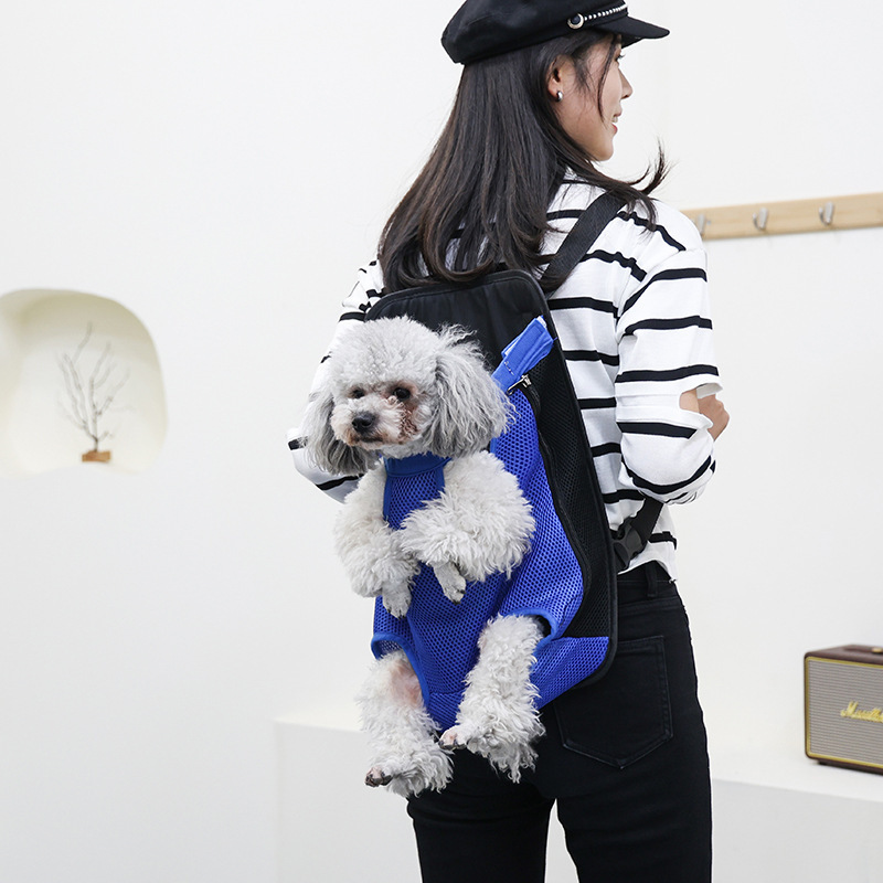 Outdoor Pet Dog Carrier Front Bag Breathable Portable Travel Bag Holder Saddle Hiking Pet Carrier