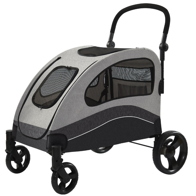 New Arrival Super-Size Heavy Duty Pet Gear Wagon Cart for Pet Within 60kg