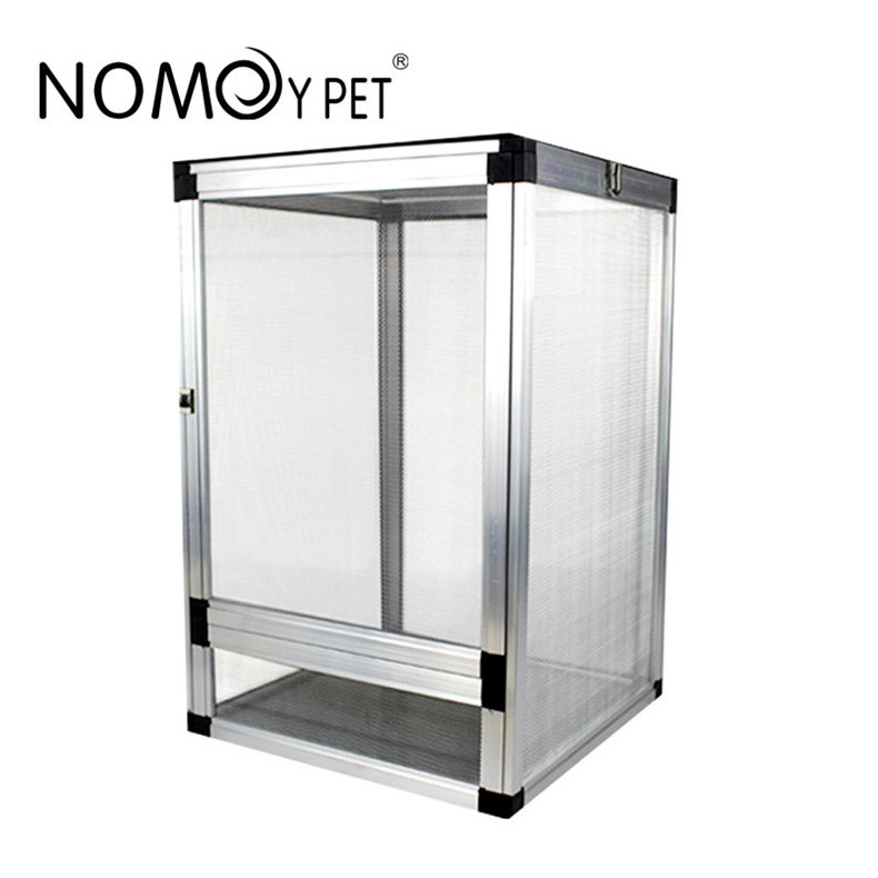 New Design Aluminium Open Air Screen Cage Reptile Cage Terrarium for Lizard Snake Bearded Dragon