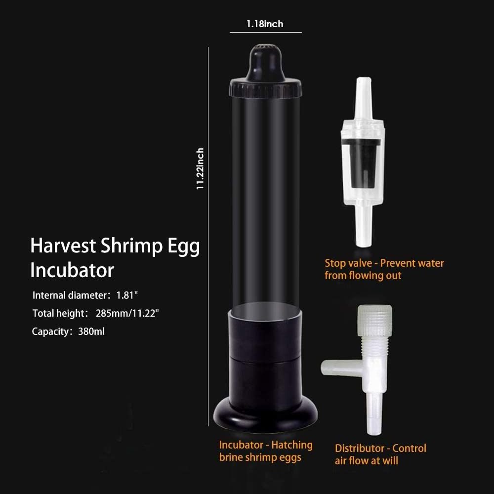 DIY Aquarium Fish Tank Hatch Tool Brine Shrimp Eggs Incubator for Artemia Eggs