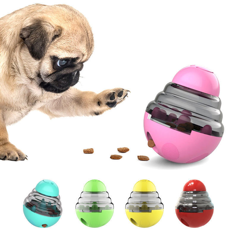 Wholesale Pet Dog Food Training Storage Toy Ball Food Feeder Interactive Toys