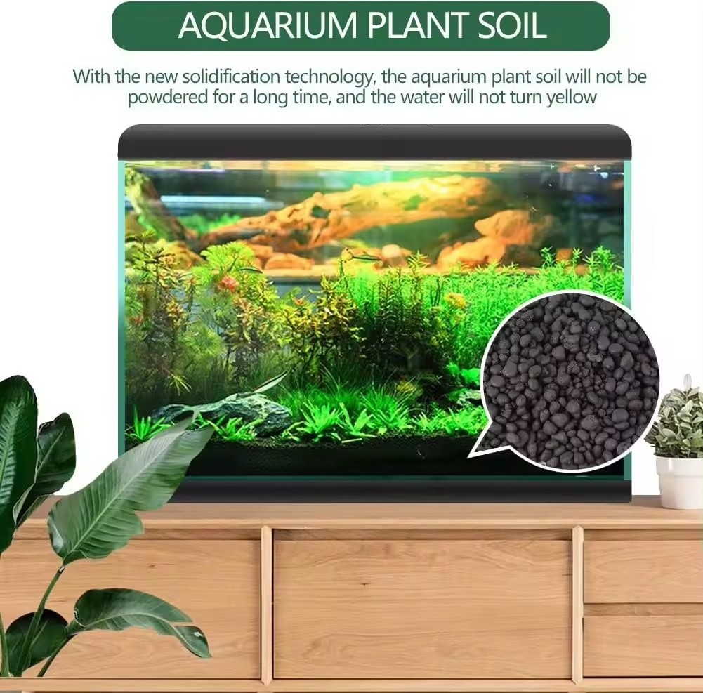 High Quality Nutrient Substrate Aquarium Soil Substrate Planted Soil for Aquarium Tank