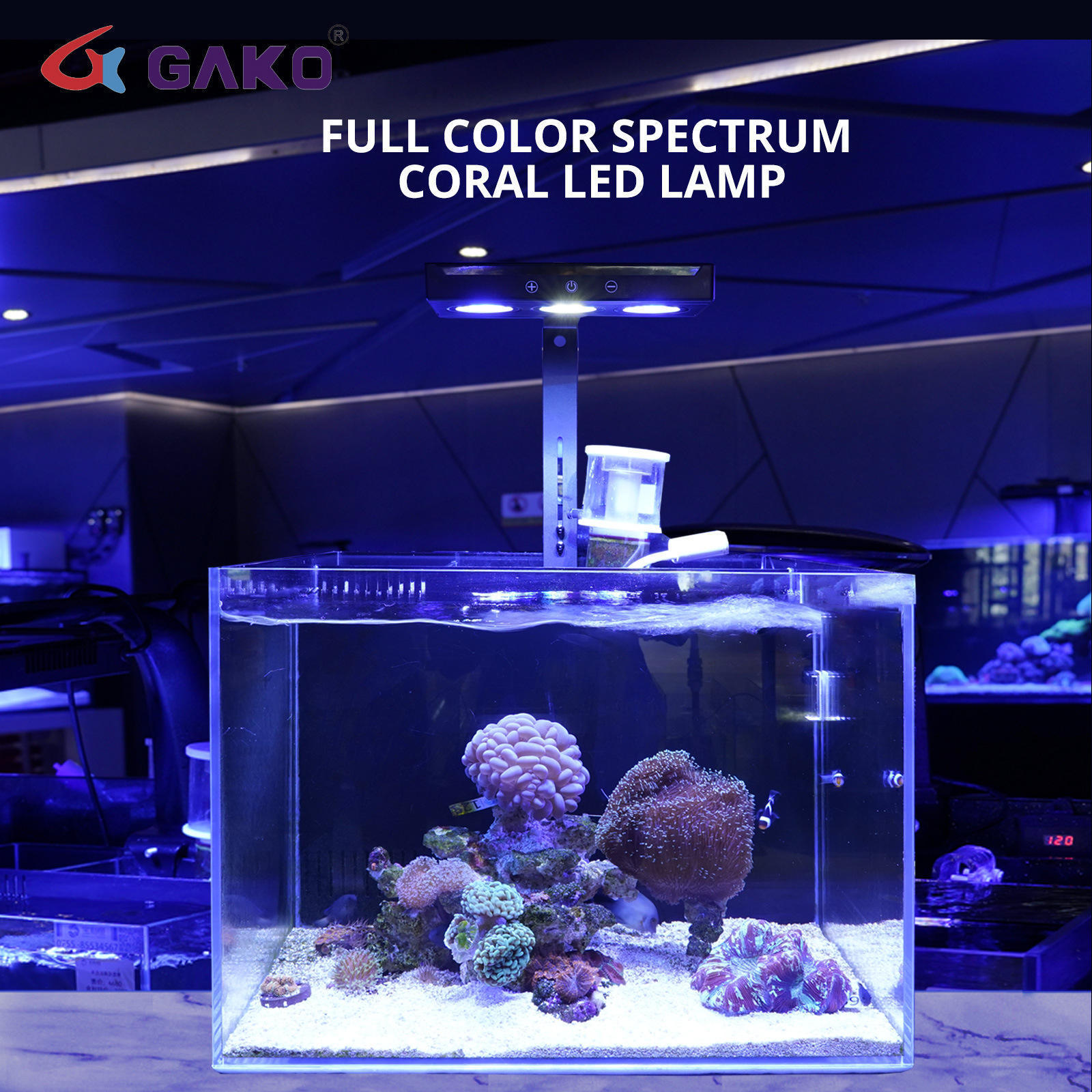 Intelligent Full Spectrum Marine Aquarium Led Lighting for Saltwater Coral Fish Tank