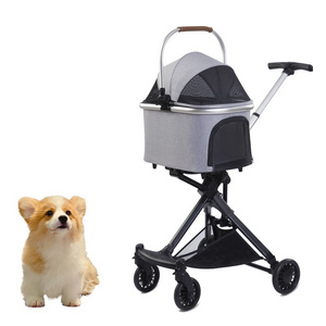 Light Weight Happy Trails Lite NO-ZIP Pet Stroller for Dogs and Cats