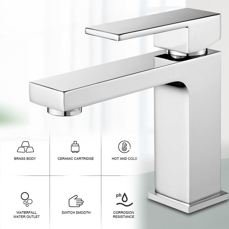 High Quality Brushed Nickel Bathroom Mixer Taps New Design Knurled Basin Faucets OEM/ODM Tall Brass Lavatory Faucet