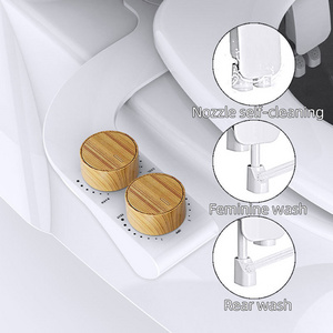 OEM/ODM Hot and Cold Water Toilet Bidet Seat Shattaf Bidet Sprayer Non Electric Bidet Toilet Attachment For Toilet