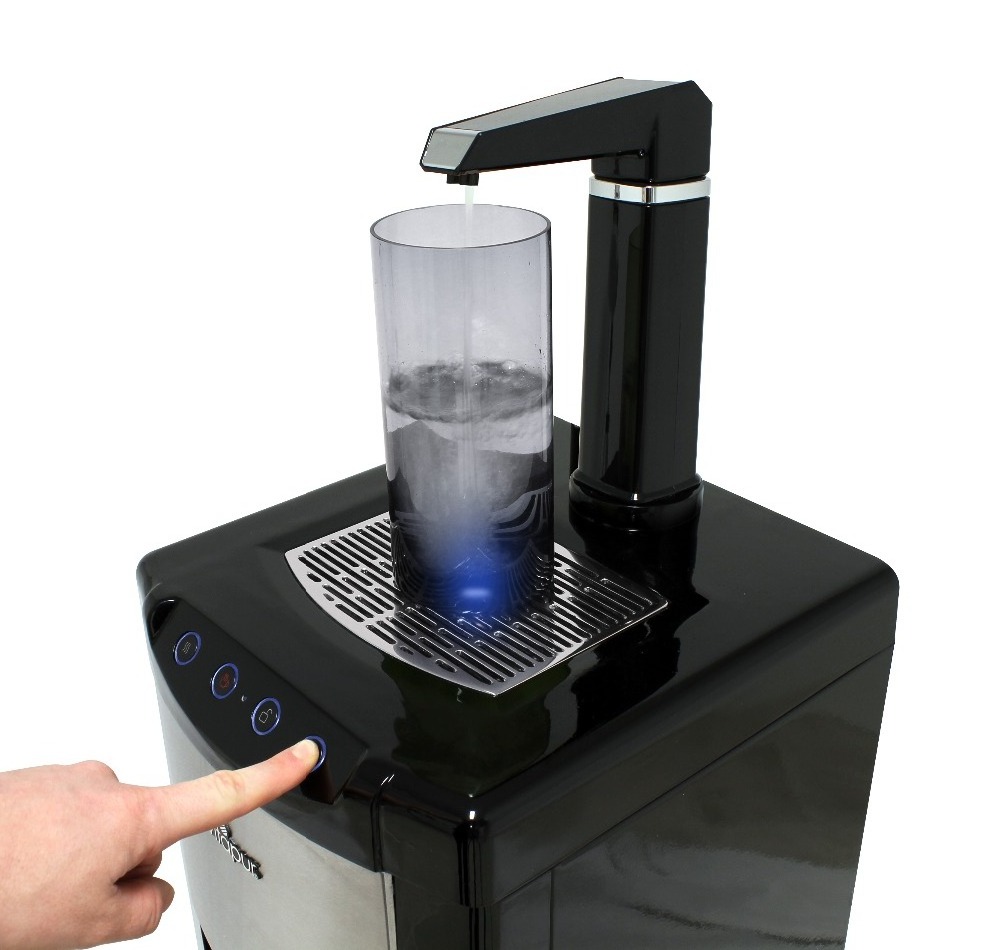 Compressor Cooling Top Faucet Tea Bar Machine Water Dispenser Cooler Bottom Loading Desktop Water Dispensers