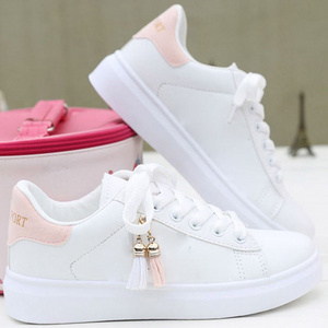 2024 New White Shoes Walking Style Platform sneakers Fashion lightweight Women non-slip waterproof Casual Shoes