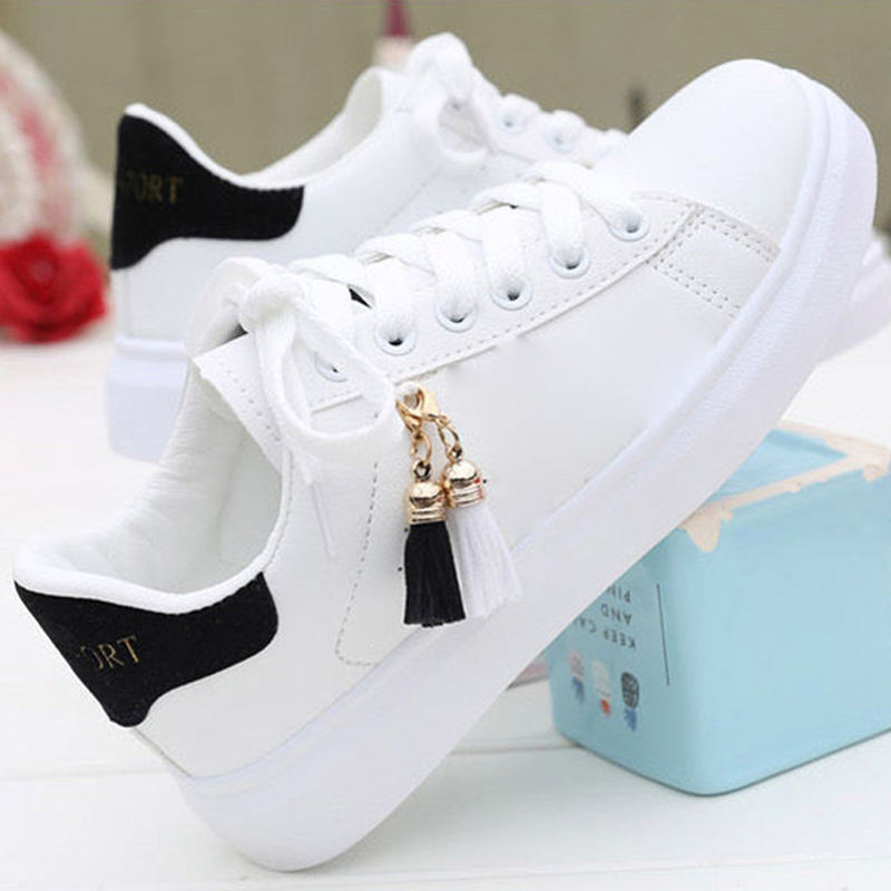 2024 New White Shoes Walking Style Platform sneakers Fashion lightweight Women non-slip waterproof Casual Shoes