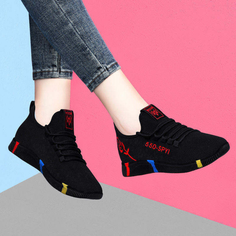 Made in China women's sports shoes 2023 Korean style trendy casual shoes for female students