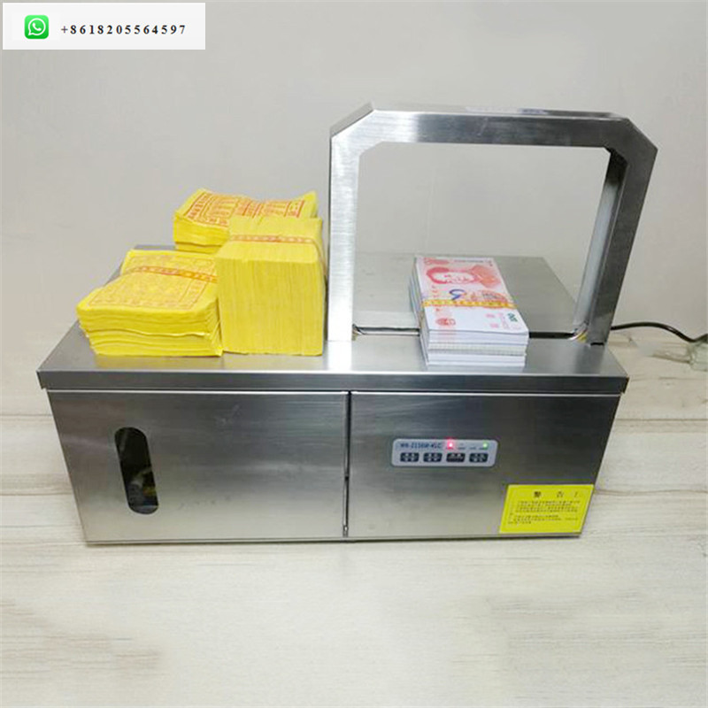 Thermal bonding tape strapping machine automatic vegetable bundling machine