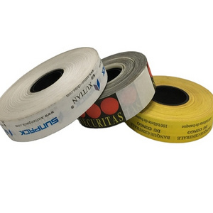 Best selling hot melt white 30mm wide 150m long paper banding tape for strapping banding machine