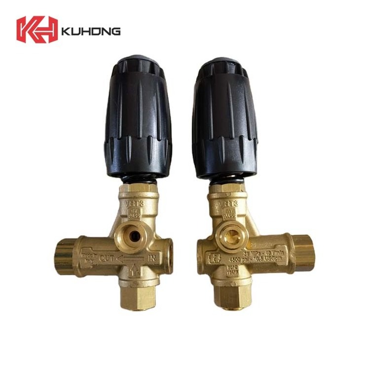 KUHONG Vrt 3 Brass Unloader Unloading Pipe In Container Car Wash Equipment Pressure Washer Accessories