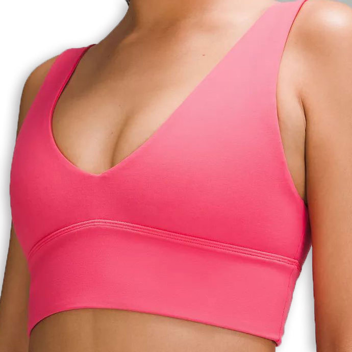 Arabella 2024 Custom Logo Teen Sport Hot Sexy xxxx Big Boobs V Neck Pink Pushup Sports Pilates Bra