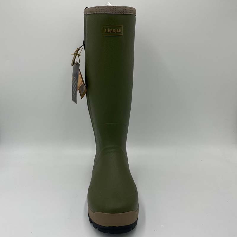 Vibram Outsole Harkila Style Waterproof Neoprene Wellington Boots Rubber Wellies With Zipper