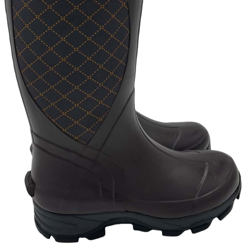 Mens And Ladies Waterproof  Outdoor Work Neoprene Rain Boots