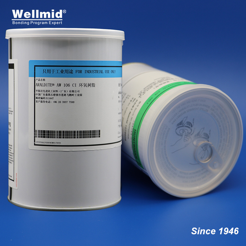 ARALDITE AW106 Epoxy Resin HUNTSMAN HARDENER HV953U Industrial Building Structural Adhesive Bonds Plastic Metal Waterproof glue