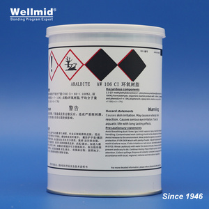 ARALDITE AW106 Resin Hardener HV 953 U MULTI-PURPOSE EPOXY ADHESIVE bonding a variety of materials including metal ceramic wood