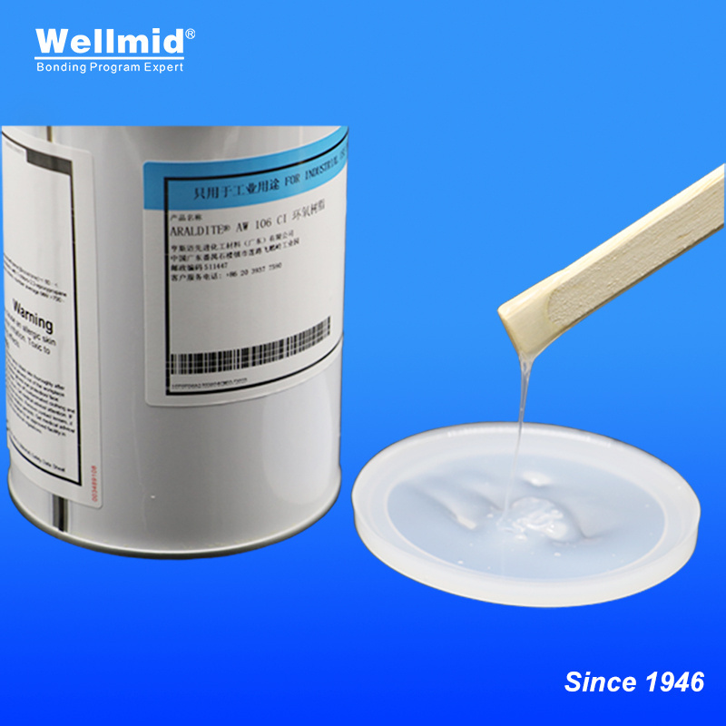 ARALDITE AW106 Resin Hardener HV 953 U MULTI-PURPOSE EPOXY ADHESIVE bonding a variety of materials including metal ceramic wood